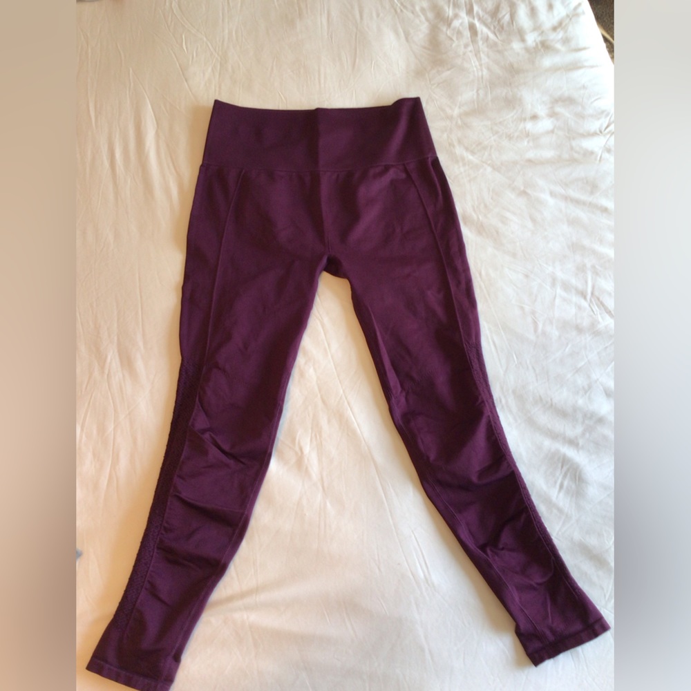 Fabletics Burgundy Leggings